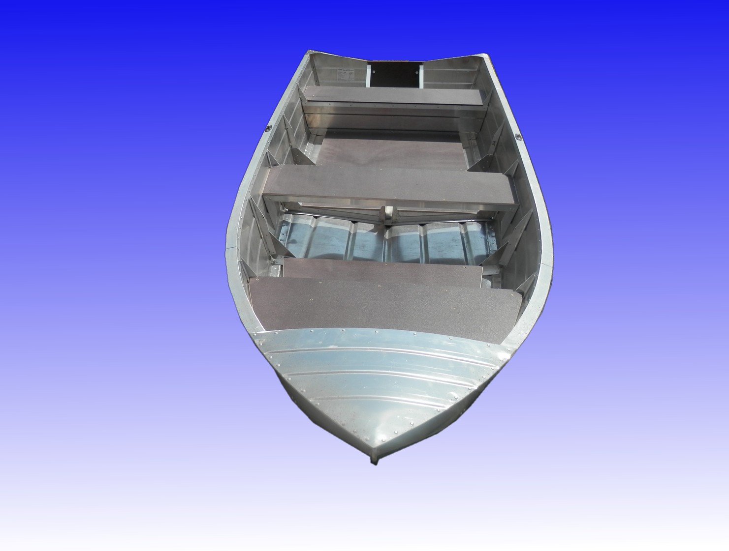 Лодка алюминиевая Вятка Профи 37