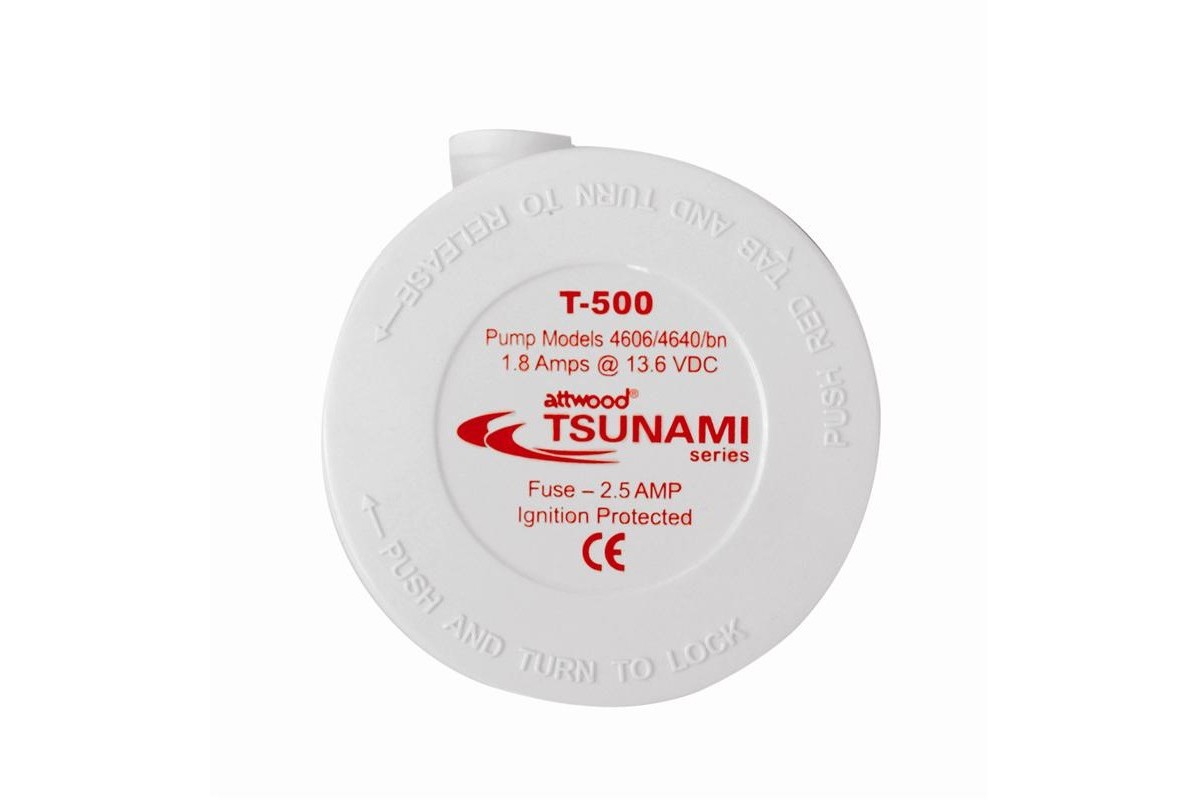 Помпа Tsunami T500 1892 л/ч без упаковки (ATTWOOD T500) 4606-1