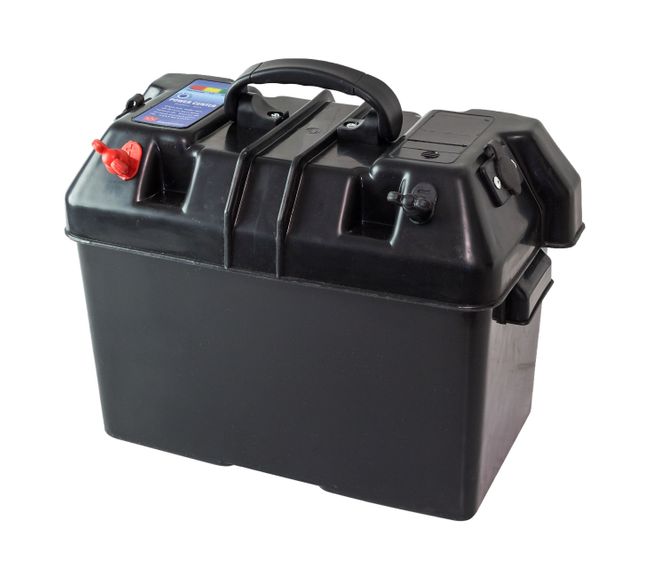 Ящик для аккумуляторной батареи 335185225 с клеммами и прикуривателем