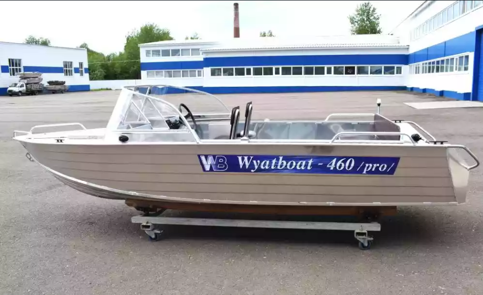Лодка алюминиевая Wyatboat 460 Pro 