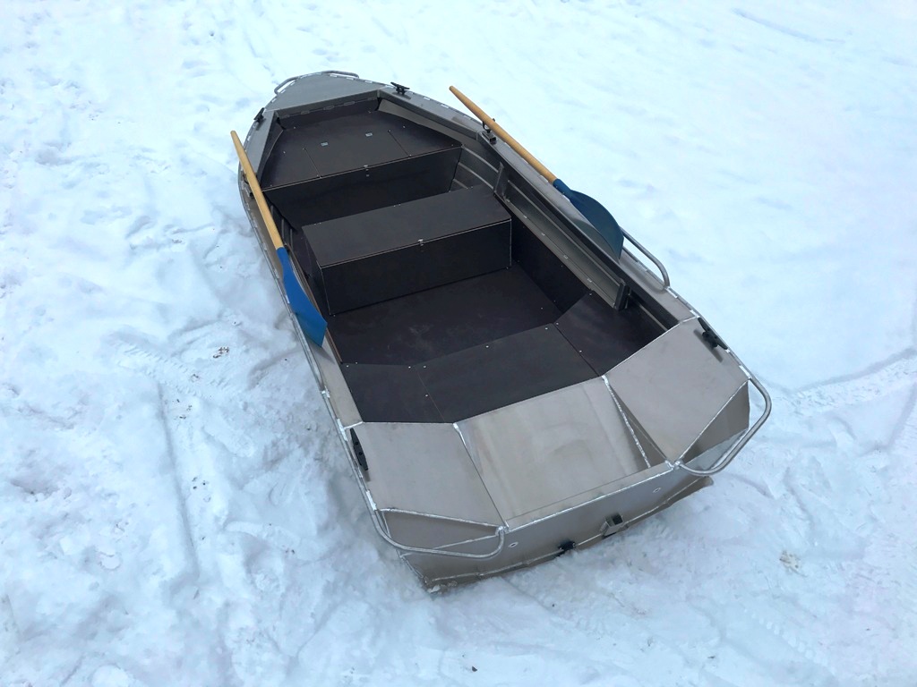 Лодка алюминиевая Тактика 390 РМ