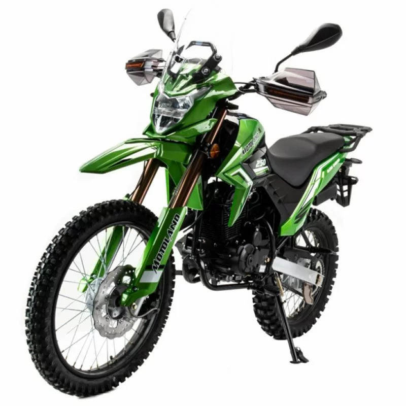 Мотоцикл Кросс Motoland ENDURO LT 250 (2021 г.) зеленый