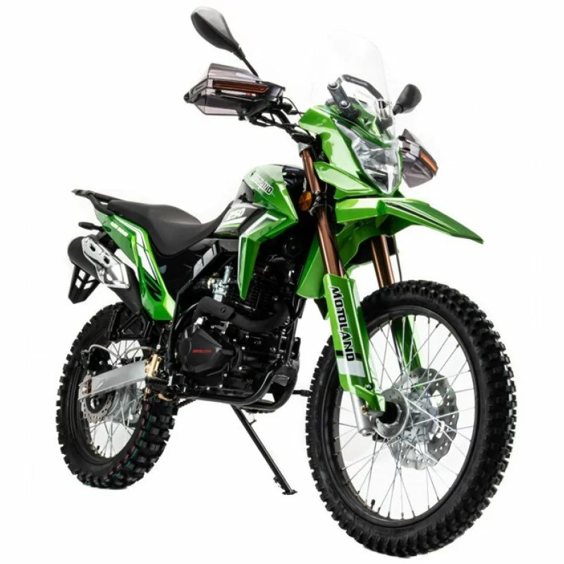 Мотоцикл Кросс Motoland ENDURO LT 250 (2021 г.) зеленый