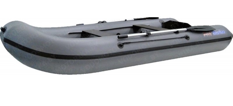 Лодка надувная ПВХ PM 280 L, моторно-гребная, плоскодонная