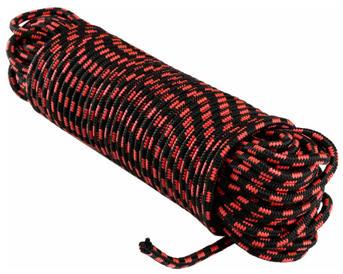 Веревка плетеная п/п 10 мм (50м) цветная