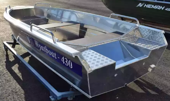 Лодка алюминиевая Wyatboat 430 Р