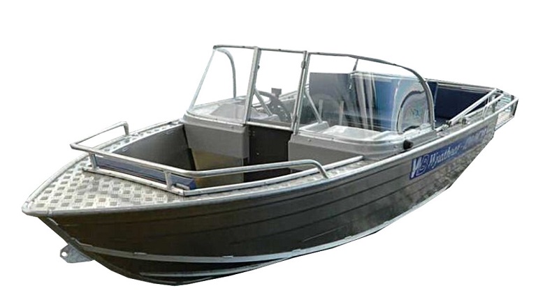 Лодка алюминиевая Wyatboat 390 DCM