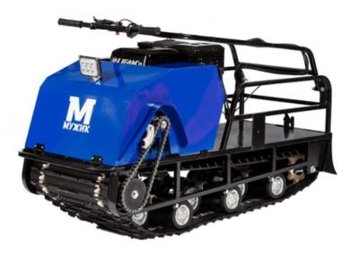 Мотобуксировщик "Мужик" NEW КLUXE500/1450 (кат.подвеска, лазер. рама)( Lifan192F 17 лс)