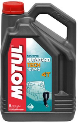 Масло Motul Outboard Tech 4T 10w40 5л 