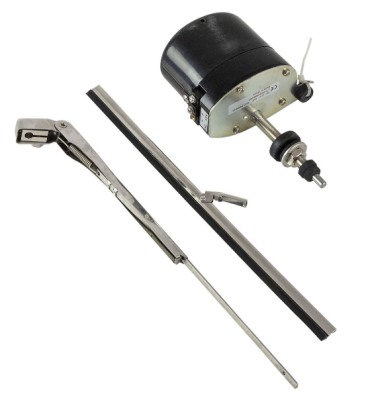 электропривод стеклоочистителя 12 В с щеткой 280мм (11") черный