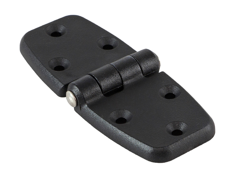 Петля пластиковая усиленная чёрного цвета 120х50