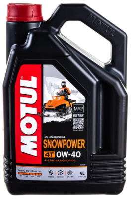 Масло Motul Snowpower 4T 0W-40 4л Масло Motul Snowpower 4T 0W-40 4л