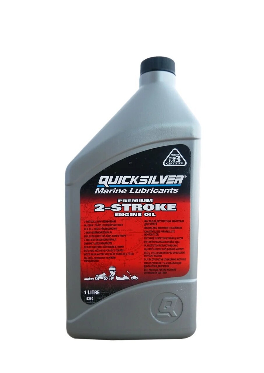 Масло Quicksilver Premium 2T, 1л