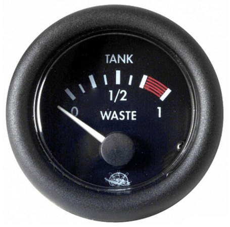 Указатель уровня фикалий, черный