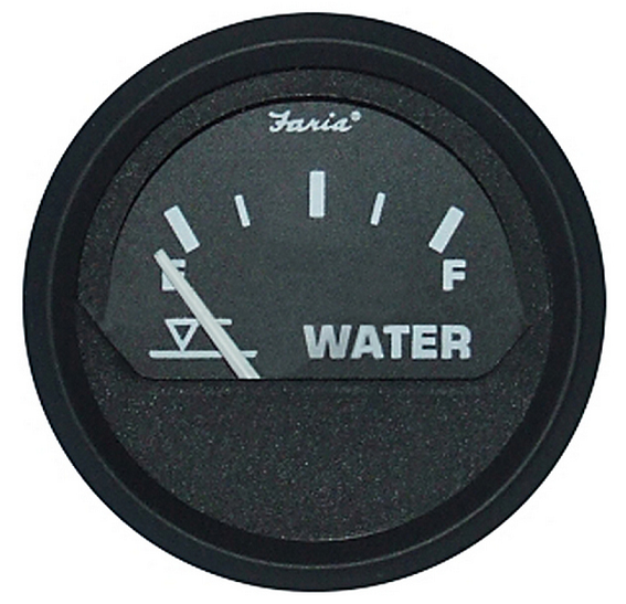 Указатель уровня воды, белая стрелка