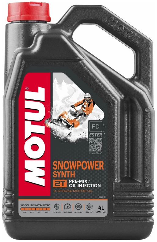 Масло Motul Snowpower Synth 2T 4л