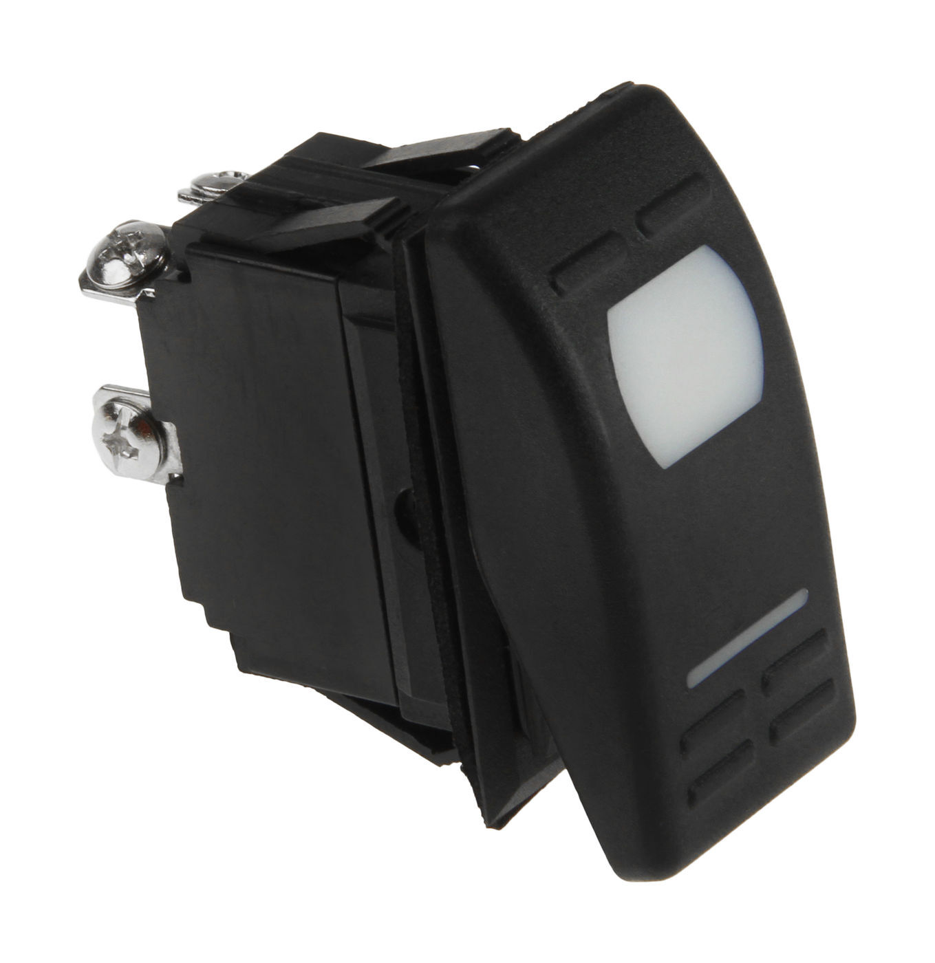 Переключатель двухпозиционный ON-OFF 12В/16А 3Р с подсветкой