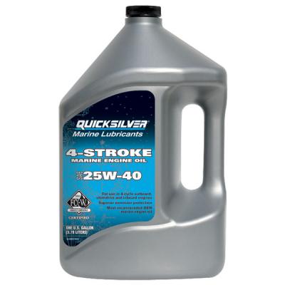 Масло Quicksilver четырехтактное 25W40 4 л -049 Масло Quicksilver четырехтактное 25W40 4 л -049