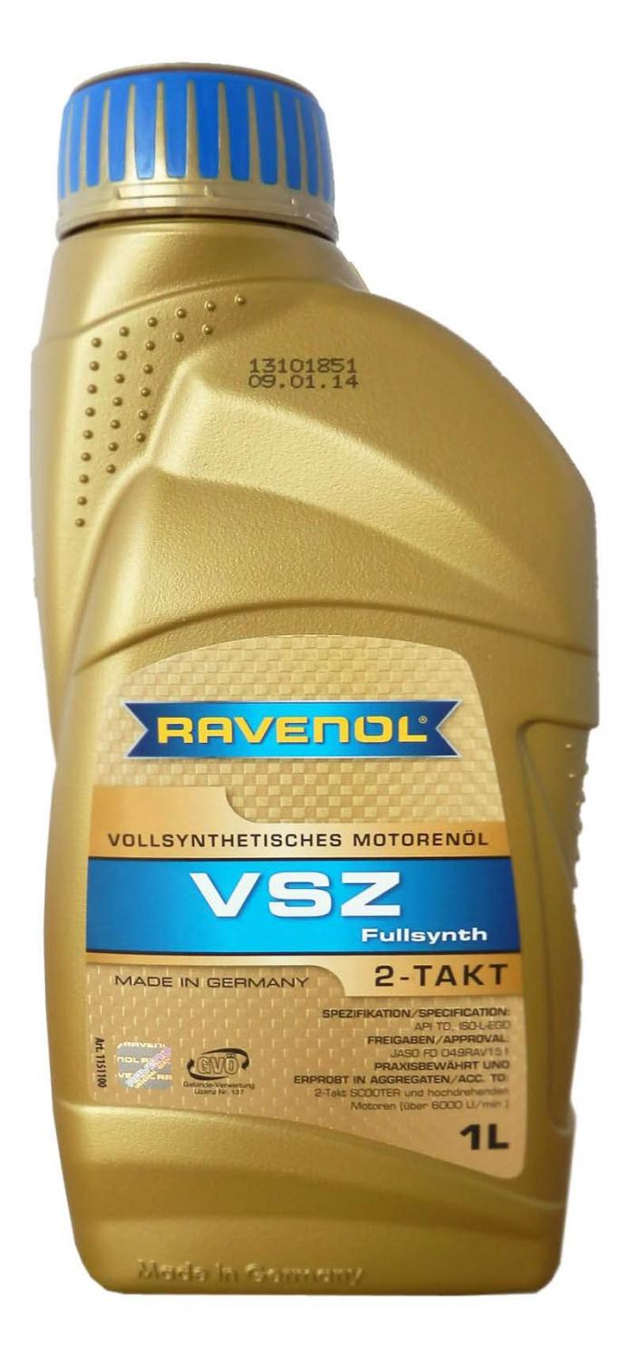 Масло Ravenol VSZ 2Т (1л)