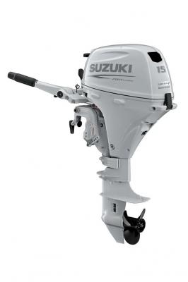 Лодочный мотор Suzuki DF 15 AS White Лодочный мотор Suzuki DF 15 AS White