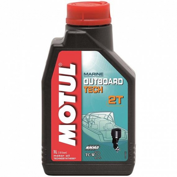 Масло Motul Outboard Tech 2T 1л.