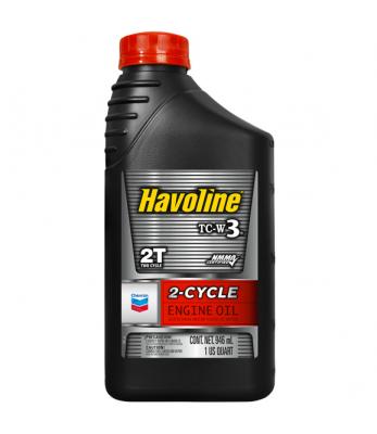 Масло Chevron Havoline 2T 2 Cycle TC-W3 0.946л Масло Chevron Havoline 2T 2 Cycle TC-W3 0.946л