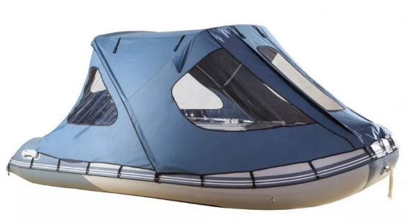 Тент ходовой с каркасом для лодок Gladiator E350