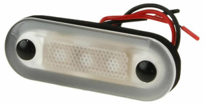 Светильник каютный светодиодный овальный, желтое свечение