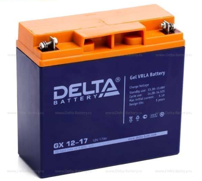 Аккумуляторная батарея GX 12-17 Delta Аккумуляторная батарея GX 12-17 Delta