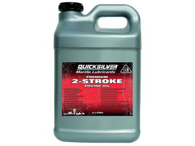 Масло Quicksilver Premium 2T, 10 л Масло Quicksilver Premium 2T, 10 л