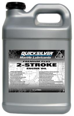 Масло Quicksilver Premium Plus 2T, 10л Масло Quicksilver Premium Plus 2T, 10л