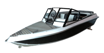 Лодка алюминиевая Салют Pro 430 BowDeck Fixed Лодка алюминиевая Салют Pro 430 BowDeck Fixed