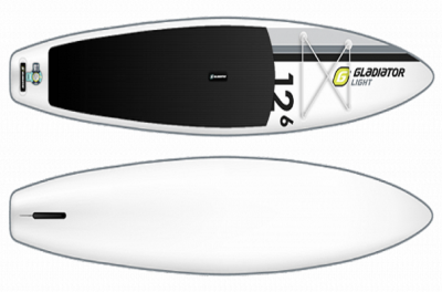 Доска SUP надувная Gladiator LT 12.6T Доска SUP надувная Gladiator LT 12.6T
