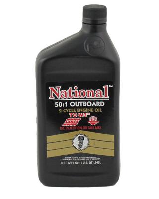 Масло National 2T TC-W3 0,946 л Масло National 2T TC-W3 0,946 л
