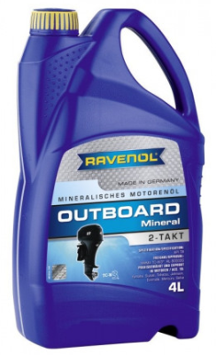 Масло Ravenol Outboard 2T Mineral 4л Масло Ravenol Outboard 2T Mineral 4л